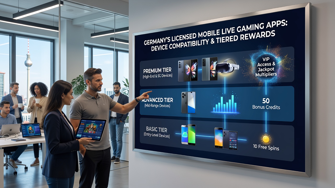 Analyse von Belohnungsstufen und Gerätekompatibilität in mobilen Live-Gaming-Umgebungen