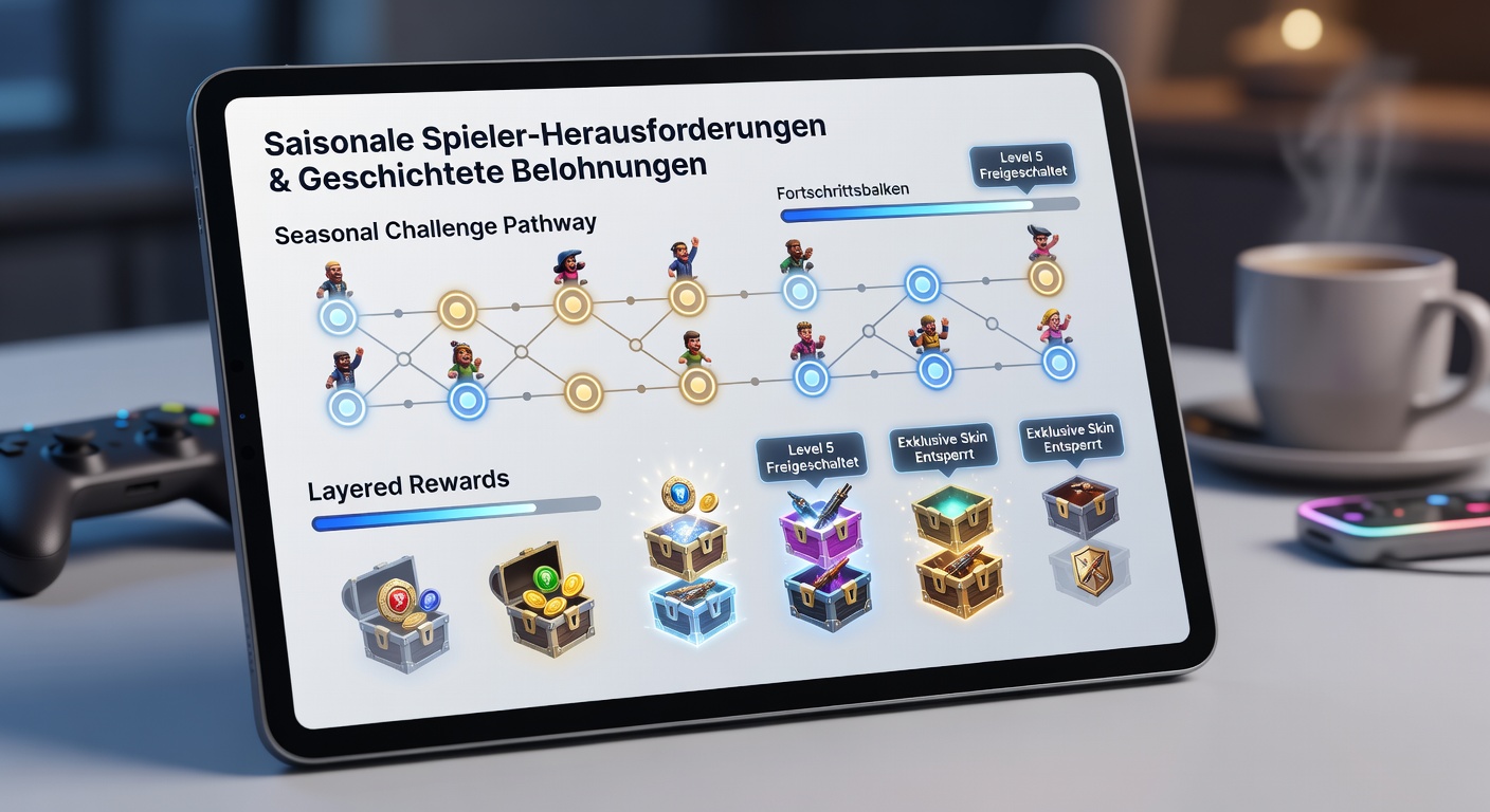 Layered rewards and seasonal challenges on German mobile live gaming platforms