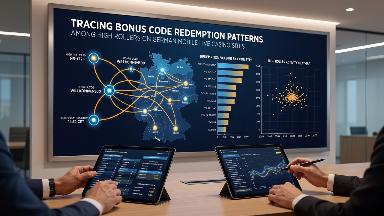 Datenanalyse zu Einlösemustern und mobilen Live-Casino-Aktivitäten